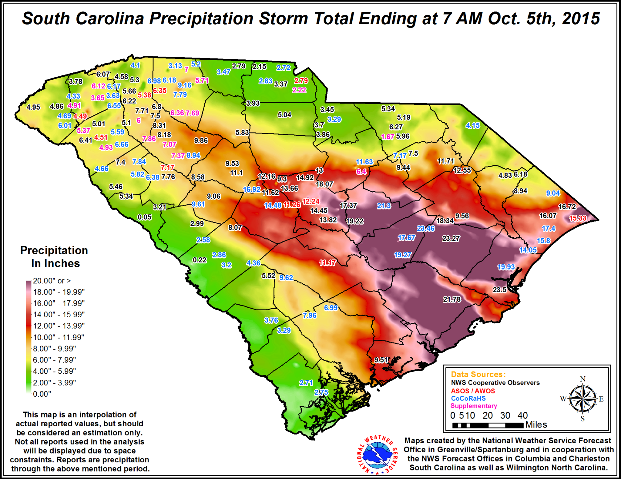 The October Flooding Event of 2015: An in-depth analysis. - Blog ...